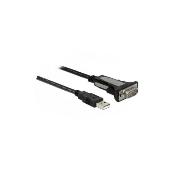 Delock "66323 - Adapter USB 2.0 Typ-A zu 1 x Seriell RS-232 DB9, 4 m" Computer-Kabel