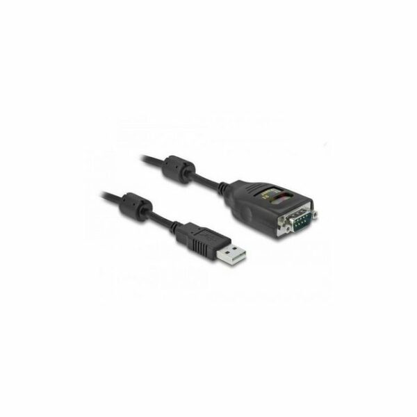 Delock Adapter USB 2.0 Typ-A zu Seriell RS-232 D-Sub 9 Pin 2,5... Computer-Kabel, RS232, (200,00 cm)