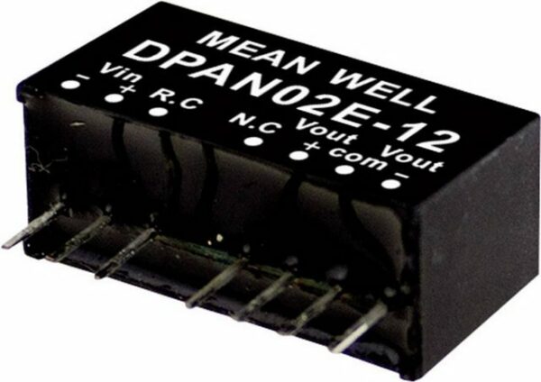MeanWell Spannungswandler Mean Well DPAN02E-15 DC/DC-Wandlermodul 67 mA 2 W Anzahl Ausgänge: 2, (DPAN02E-15)