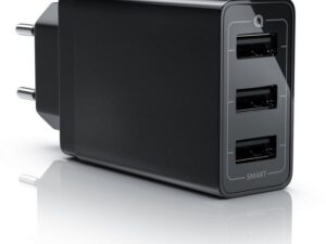 Aplic USB-Ladegerät (6000 mA, 3-Port Netzteil mit Smart Charge + Solid Charge 30W, max. 6000mA)