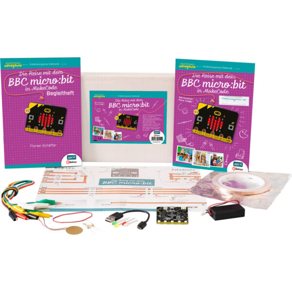 Joy-IT Lernpaket "Reise mit dem BBC micro:bit V2"