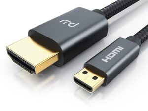 Primewire HDMI-Kabel, 2.1, HDMI Typ D (Micro), HDMI Typ A (200 cm), 8K HDMI auf microHDMI Adapterkabel 7680 x 4320 @ 120Hz mit DSC - 2m