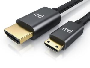 Primewire HDMI-Kabel, HDMI Typ C (Mini), HDMI Typ A (150 cm), 4K HDMI auf Mini HDMI Adapterkabel 3840 x 2160 @ 60 Hz - 1,5m