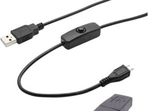 Renkforce USB Verlängerungskabel mit Ein-/Aus-Schalter 1.5 USB-Kabel, inkl. Ein/Aus-Schalter