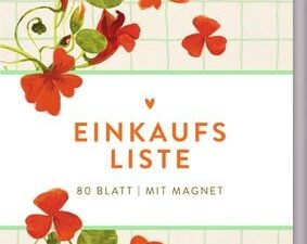 Einkaufsliste - Kapuzinerkresse