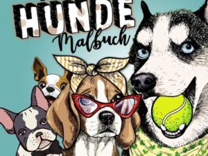 Hunde Malbuch für Erwachsene