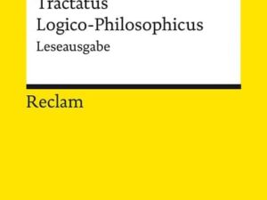 Logisch-Philosophische Abhandlung. Tractatus Logico-Philosophicus