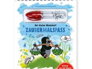 Trötsch Der kleine Maulwurf Zaubermalspaß mit Wasserstift Malblock