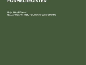 1966, Teil III: C16¿C255-Gruppe