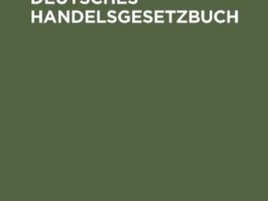 Allgemeines deutsches Handelsgesetzbuch