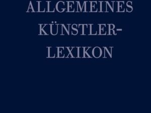 Allgemeines Künstlerlexikon (AKL) / Jurgens - Kelder