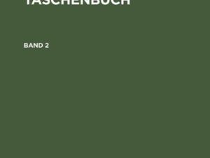 Analytiker-Taschenbuch. Band 2