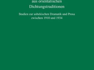 Aufbruch aus orientalischen Dichtungstraditionen