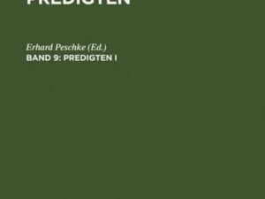 August Hermann Francke: Schriften und Predigten / Predigten I