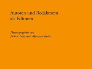 Autoren und Redaktoren als Editoren