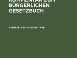 Besonderer Theil