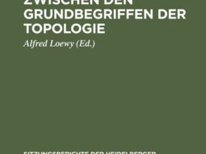 Beziehungen zwischen den Grundbegriffen der Topologie