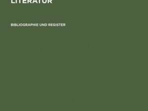 Bibliothek der Deutschen Literatur / Bibliographie und Register