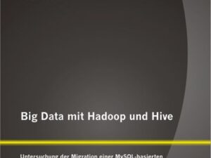 Big Data mit Hadoop und Hive: Untersuchung der Migration einer MySQL-basierten Monitoring & Data Warehouse Lösung nach Hadoop