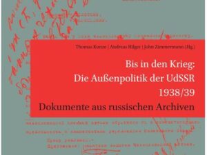 Bis in den Krieg: Die Außenpolitik der UdSSR 1938/39