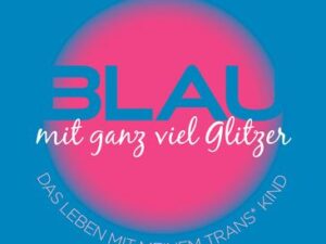 Blau mit ganz viel Glitzer