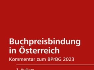 Buchpreisbindung in Österreich BPrBG 2023