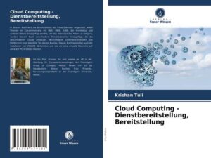 Cloud Computing - Dienstbereitstellung, Bereitstellung