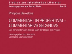 Commentarii in Propertivm-Commentarivs Secvndvs