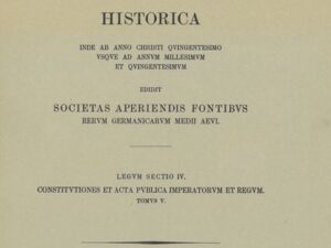 Constitutiones et acta publica imperatorum et regum (1313-1324)