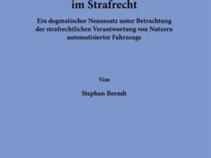 Das Führen eines Fahrzeugs im Strafrecht.