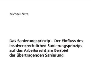 Das Sanierungsprinzip – Der Einfluss des insolvenzrechtlichen Sanierungsprinzips auf das Arbeitsrecht am Beispiel der übertragenden Sanierung