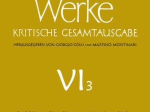 Der Fall Wagner; Götzen-Dämmerung; Der Antichrist; Ecce homo; Dionysos-Dithramben; Nietzsche contra Wagner