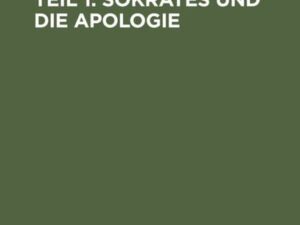 Der junge Platon, Teil 1: Sokrates und die Apologie