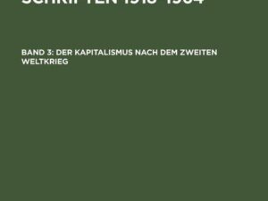 Der Kapitalismus nach dem zweiten Weltkrieg