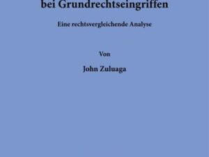 Der richterliche Rechtsschutz bei Grundrechtseingriffen.