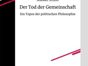 Der Tod der Gemeinschaft