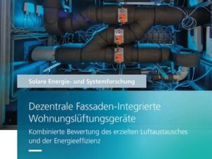 Dezentrale Fassaden-Integrierte Wohnungslüftungsgeräte