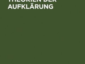 Dichtungstheorien der Aufklärung