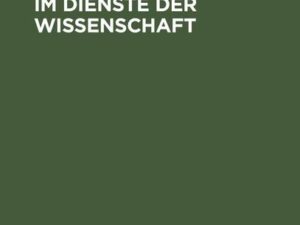 Die Arbeit des Akademie-Verlages im Dienste der Wissenschaft