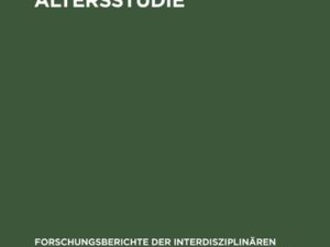 Die Berliner Altersstudie