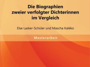 Die Biographien zweier verfolgter Dichterinnen im Vergleich: Else Lasker-Schüler und Mascha Kaléko