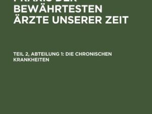 Die chronischen Krankheiten