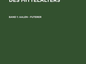 Die deutsche Literatur des Mittelalters / Aalen - Futerer