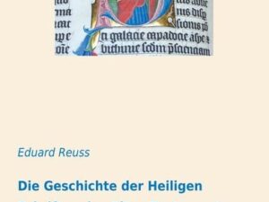 Die Geschichte der Heiligen Schriften des Alten Testaments