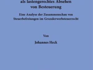 Die interpolierende Betrachtungsweise als lastengerechtes Absehen von Besteuerung.