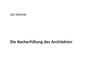 Die Nacherfüllung des Architekten