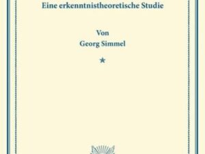 Die Probleme der Geschichtsphilosophie.