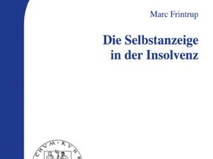 Die Selbstanzeige in der Insolvenz