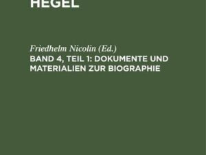 Dokumente und Materialien zur Biographie