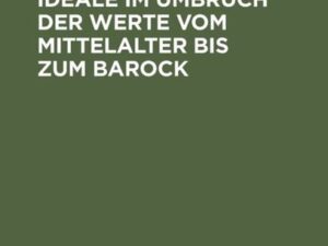 Don Quijotes Ideale im Umbruch der Werte vom Mittelalter bis zum Barock